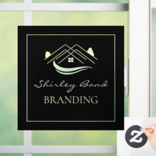 custom business modern advertising pedestal sign