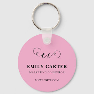 Custom Business Name Promotional Keychains