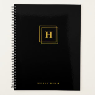 Custom Business Planner for Staff Teams Black