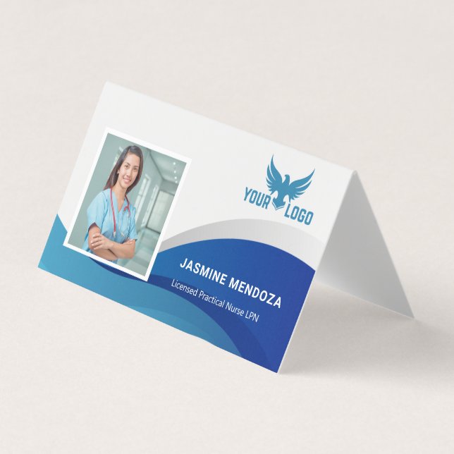 Custom Business Promotional Logo  Card (Front)