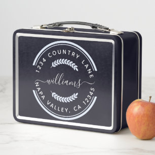 Custom Business Promotional Logo  Metal Lunch Box