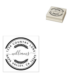 Custom Business Promotional Logo Rubber Stamp