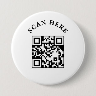 Custom Business QR Code Marketing Button