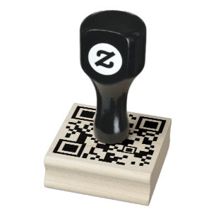 Custom Business Qr Code personalise work Rubbe Rubber Stamp