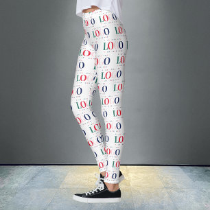 Custom Business Rectangle Logo Colourful Corporate Leggings