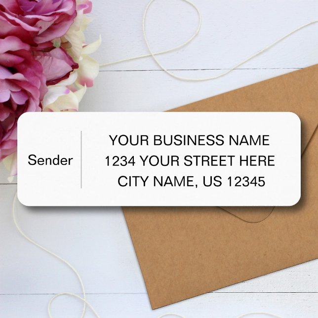 Custom Business Return Address Labels (Creator Uploaded)