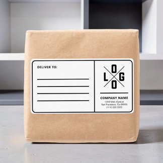 Custom Business Shipping Address with Logo