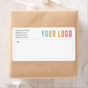 Custom Business Shipping Labels Return Address