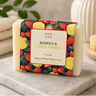 Custom Business Sticker for Handmade Soap