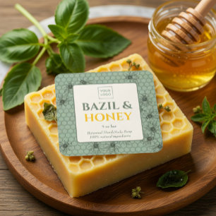 Custom Business Sticker for Handmade Soap