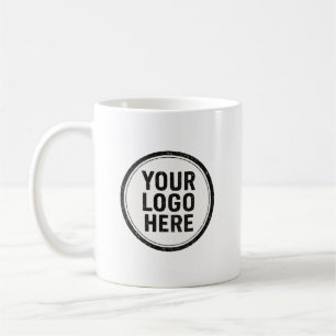 Custom Business Your Here Logo Branded Coffee Mug
