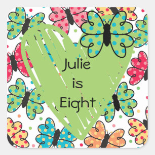 Custom Butterflies Sticker