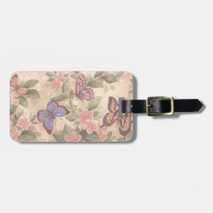 Custom Butterfly Luggage Tag