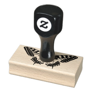 Custom Butterfly Rubber Stamp