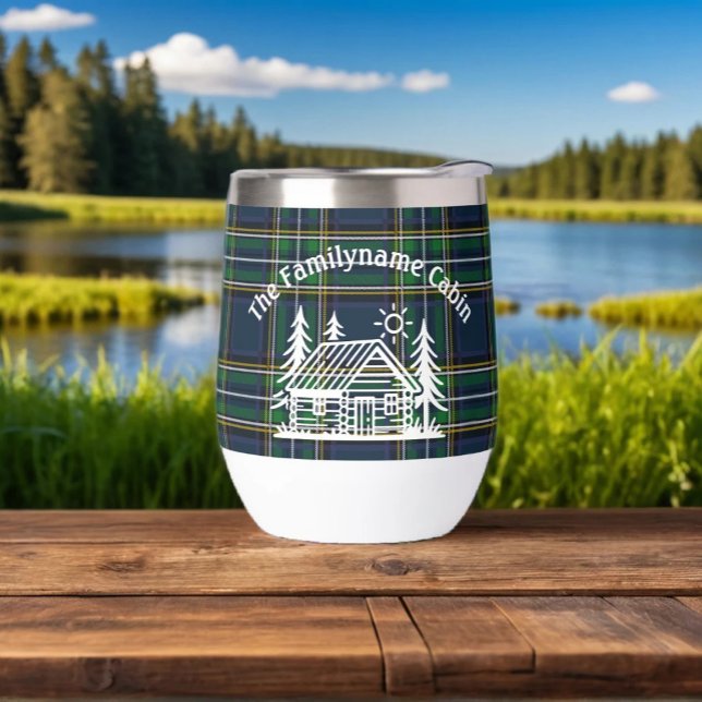 Custom Cabin Wine Tumbler with Thermal Insulation (Creator Uploaded)