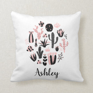 Custom cactus pillow