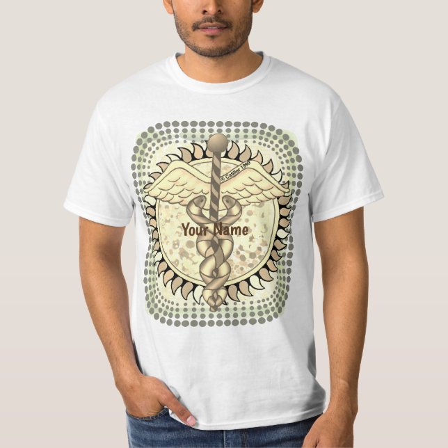 Custom Caduceus  t-shirt (Front)