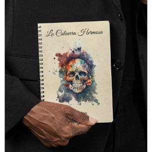 Custom Calavera Hermosa Day of the Dead Skull Planner