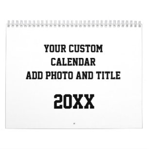 Custom Calendar Add Photo And Text