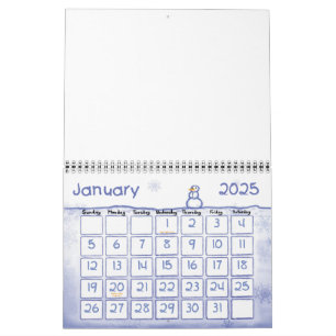 Custom Calendar Painted Seasons