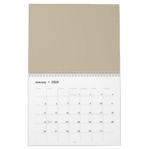 Custom Calendars Two Page Layout
