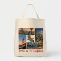 Custom California City Landmarks Photo Collage