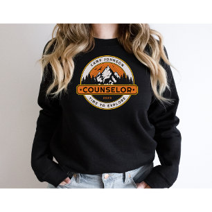 Custom Camp Counsellor-Camping-funny Sweatshirt