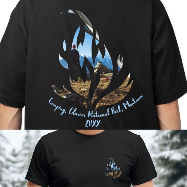 Custom Camp Fire Team  T-Shirt (Creator Uploaded)