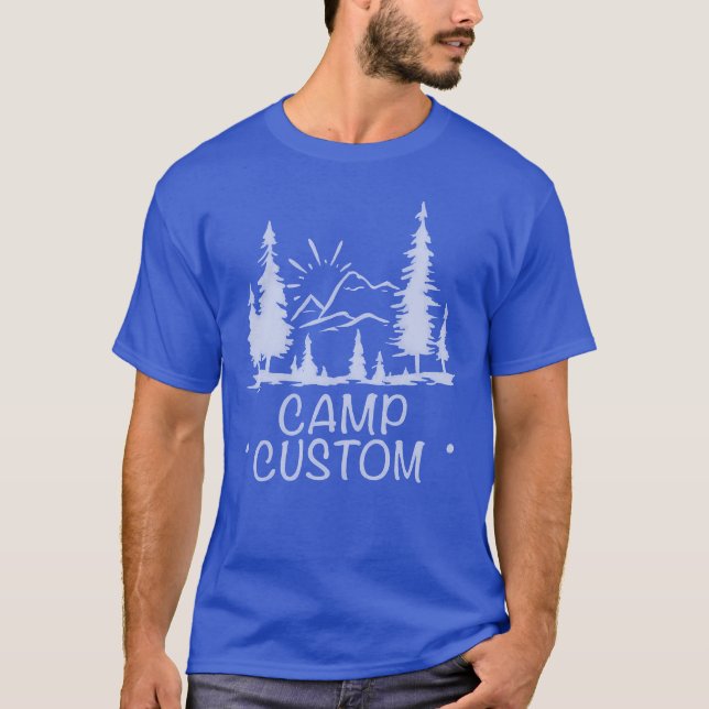 Custom Camp retro T-Shirt (Front)