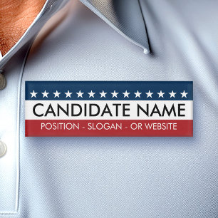 Custom Campaign Gear with Name and Text Tag