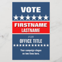 Custom Campaign Political Template