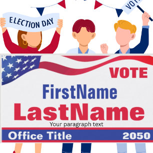 Custom Campaign Template Business Card