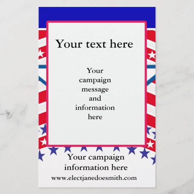 Custom Campaign Template Flyer (Front)