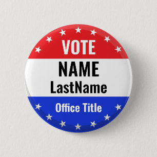 Custom Campaign Template for Elections Button