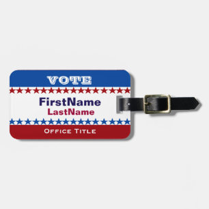 Custom Campaign Template Luggage Tag