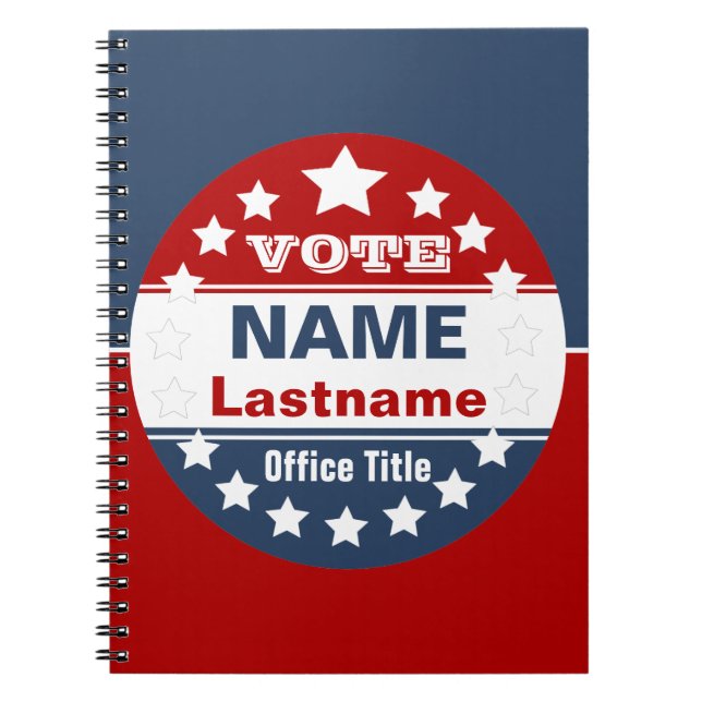 Custom Campaign Template Notebook (Front)