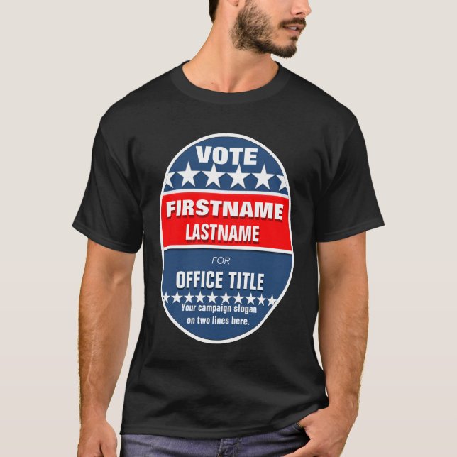 Custom Campaign Template T-Shirt (Front)