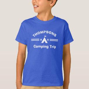 Custom Camping Trip T-Shirt