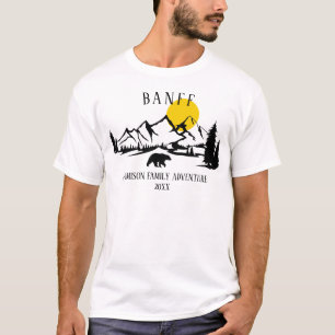 Custom Canada Mountain Trip  T-Shirt