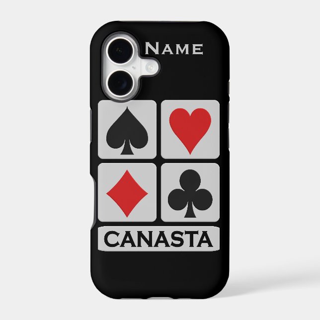Custom Canasta Player iPhone 5 Case-Mate (Back)