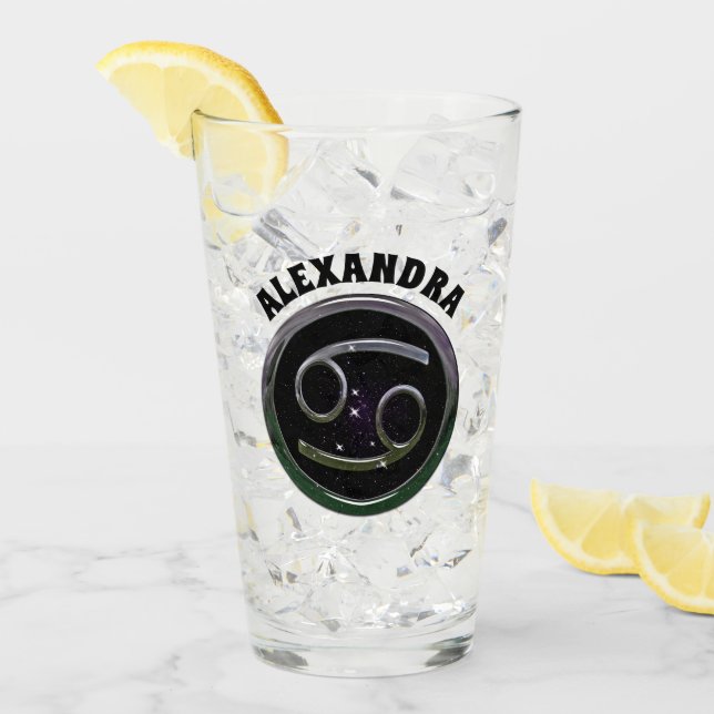 Custom Cancer Glass (Front Ice)