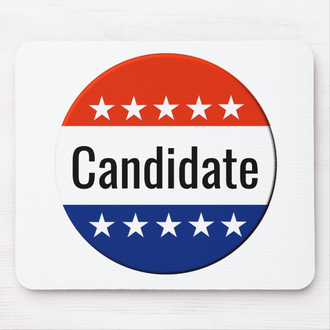 Custom Candidate Campaign 2022 Election Mouse Pad (Front)