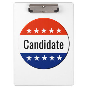 Custom Candidate Campaign 2024 Election Clipboard