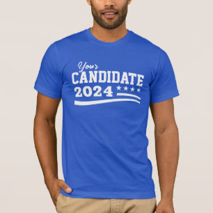 Custom Candidate Name Campaign T-Shirt