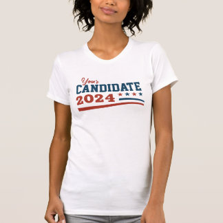 Custom Candidate Name Campaign T-Shirt