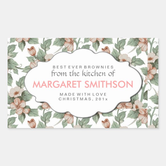 Custom Canning, Baking or Product Labels (Front)