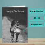 Custom Card for a Caring Sibling<br><div class="desc">This fun card is especially for that sister or brother in your life who is truly caring.  Inside we've written just the right message to speak to the moment; but just in case it needs something personal,  you can customize it with your own words.</div>