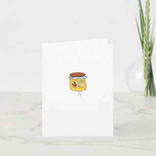 Custom card, personalise Honey, card
