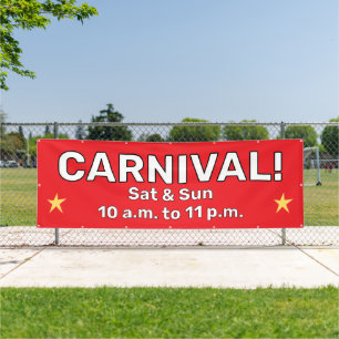 Custom Carnival Banner