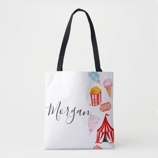 Custom Carnival kids Tote bag (Front)